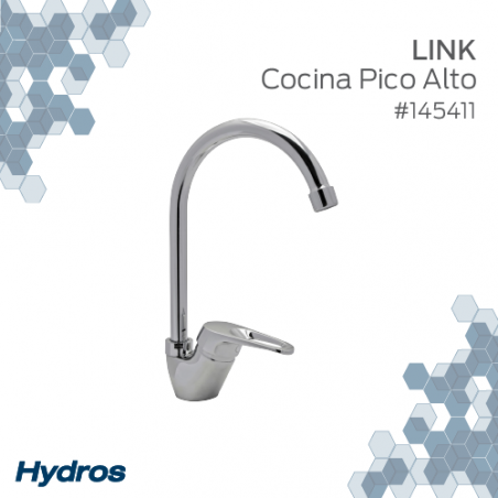 HYDROS LINK 145411 MONOC. MESADA COCINA PICO ALTO